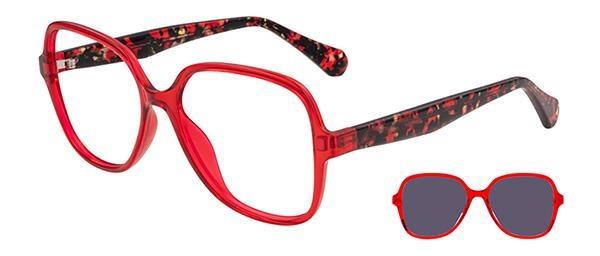 OCCHIALI DA VISTA CON CLIP DONNA PLASTICA
