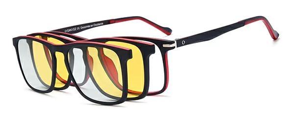 OCCHIALI DA VISTA CON CLIP UOMO PLASTICA