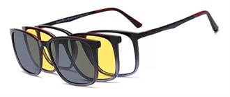 OCCHIALI DA VISTA CON CLIP UOMO PLASTICA