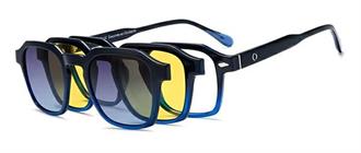 OCCHIALI DA VISTA CON CLIP UOMO PLASTICA