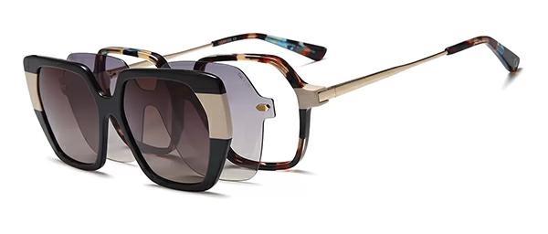 OCCHIALI DA VISTA CON CLIP DONNA PLASTICA