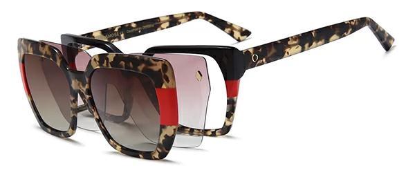 OCCHIALI DA VISTA CON CLIP DONNA PLASTICA