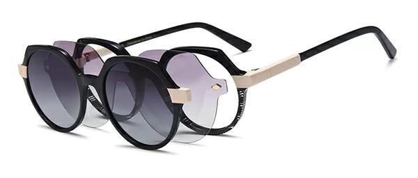 OCCHIALI DA VISTA CON CLIP DONNA PLASTICA