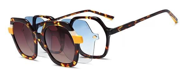 OCCHIALI DA VISTA CON CLIP DONNA PLASTICA