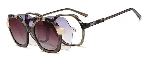 OCCHIALI DA VISTA CON CLIP DONNA PLASTICA