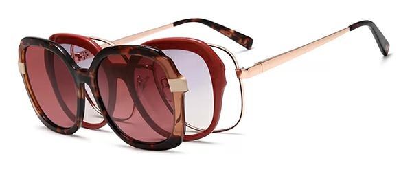 OCCHIALI DA VISTA CON CLIP DONNA METALLO