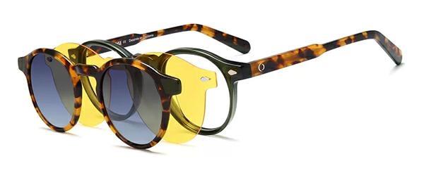 OCCHIALI DA VISTA CON CLIP UOMO PLASTICA