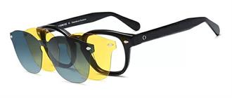 OCCHIALI DA VISTA CON CLIP UOMO PLASTICA