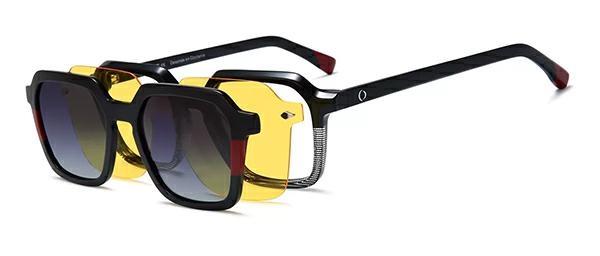 OCCHIALI DA VISTA CON CLIP UOMO PLASTICA