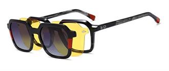 OCCHIALI DA VISTA CON CLIP UOMO PLASTICA