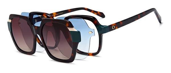 OCCHIALI DA VISTA CON CLIP DONNA PLASTICA