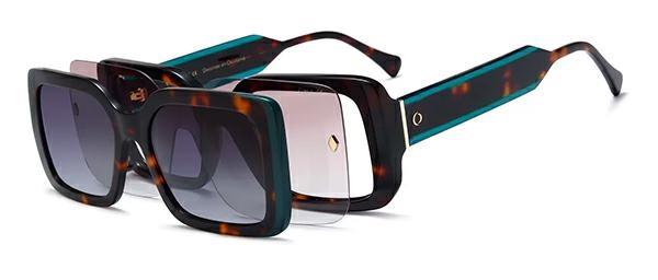 OCCHIALI DA VISTA CON CLIP DONNA PLASTICA