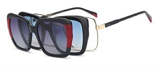 OCCHIALI DA VISTA CON CLIP DONNA METALLO