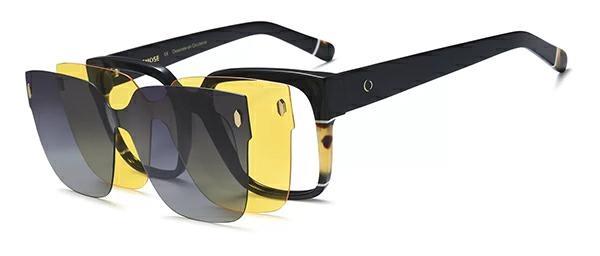 OCCHIALI DA VISTA CON CLIP DONNA PLASTICA