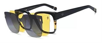 OCCHIALI DA VISTA CON CLIP DONNA PLASTICA