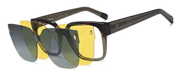 OCCHIALI DA VISTA CON CLIP DONNA PLASTICA