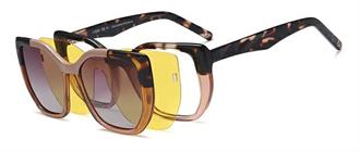 OCCHIALI DA VISTA CON CLIP DONNA PLASTICA