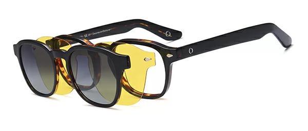 OCCHIALI DA VISTA CON CLIP UOMO PLASTICA