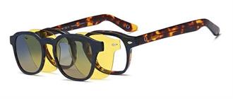 OCCHIALI DA VISTA CON CLIP UOMO PLASTICA