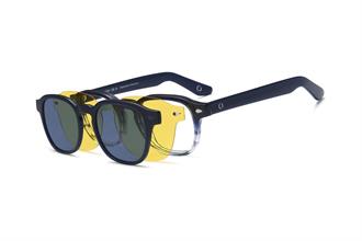 OCCHIALI DA VISTA CON CLIP UOMO PLASTICA