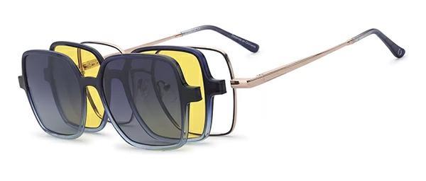 OCCHIALI DA VISTA CON CLIP DONNA METALLO