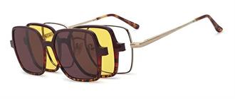 OCCHIALI DA VISTA CON CLIP DONNA METALLO