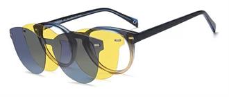 OCCHIALI DA VISTA CON CLIP UOMO PLASTICA