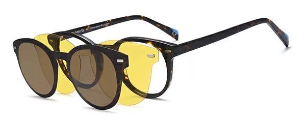 OCCHIALI DA VISTA CON CLIP UOMO PLASTICA