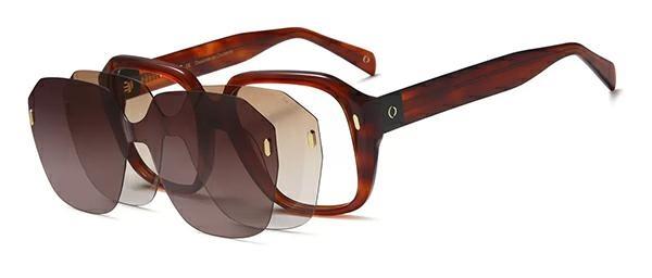 OCCHIALI DA VISTA CON CLIP DONNA PLASTICA