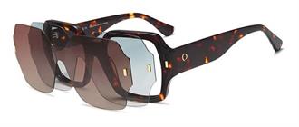 OCCHIALI DA VISTA CON CLIP DONNA PLASTICA