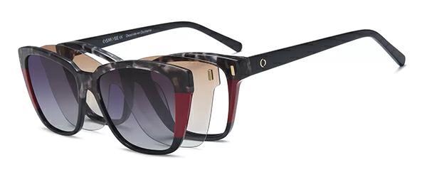 OCCHIALI DA VISTA CON CLIP DONNA PLASTICA