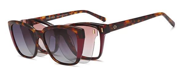 OCCHIALI DA VISTA CON CLIP DONNA PLASTICA