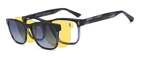 OCCHIALI DA VISTA CON CLIP UOMO PLASTICA