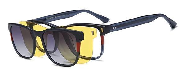 OCCHIALI DA VISTA CON CLIP UOMO PLASTICA