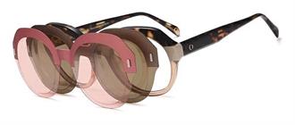 OCCHIALI DA VISTA CON CLIP DONNA PLASTICA