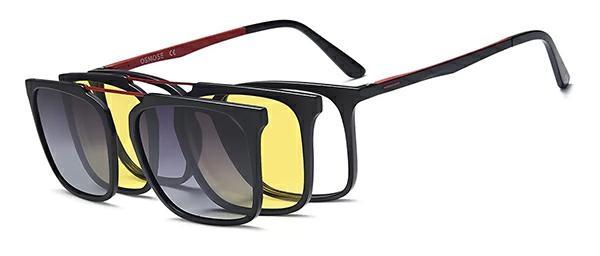 OCCHIALI DA VISTA CON CLIP UOMO PLASTICA