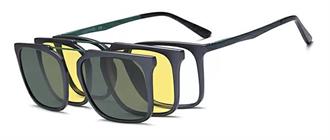 OCCHIALI DA VISTA CON CLIP UOMO PLASTICA