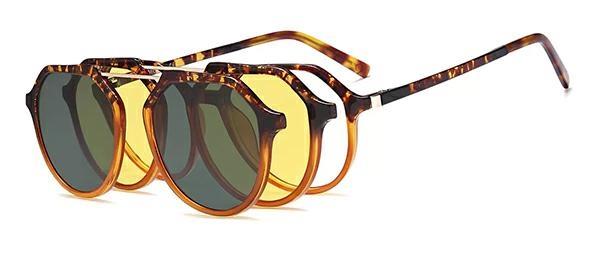 OCCHIALI DA VISTA CON CLIP UNISEX PLASTICA