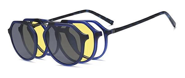 OCCHIALI DA VISTA CON CLIP UNISEX PLASTICA