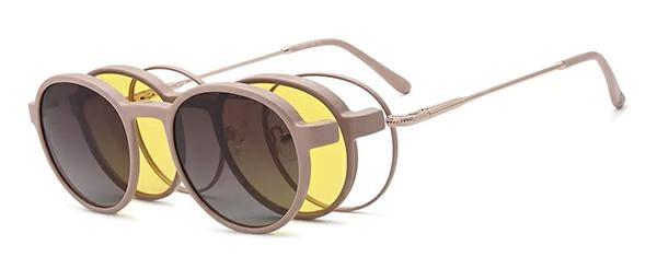 OCCHIALI DA VISTA CON CLIP DONNA METALLO