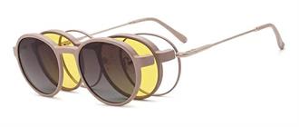 OCCHIALI DA VISTA CON CLIP DONNA METALLO