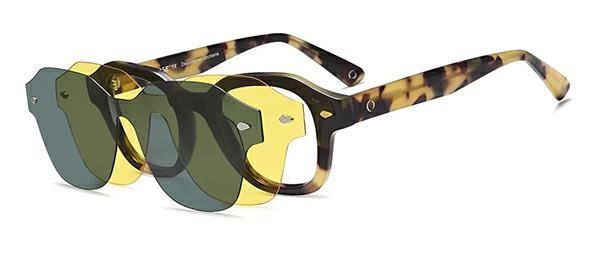 OCCHIALI DA VISTA CON CLIP UNISEX PLASTICA