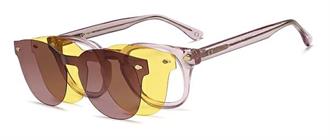 OCCHIALI DA VISTA CON CLIP UNISEX PLASTICA