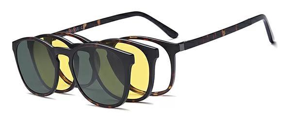 OCCHIALI DA VISTA CON CLIP UNISEX PLASTICA