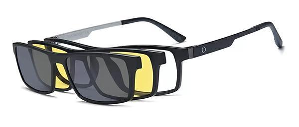 OCCHIALI DA VISTA CON CLIP UOMO PLASTICA