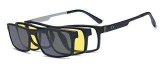 OCCHIALI DA VISTA CON CLIP UOMO PLASTICA