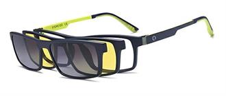 OCCHIALI DA VISTA CON CLIP UOMO PLASTICA