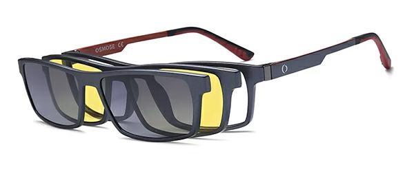 OCCHIALI DA VISTA CON CLIP UOMO PLASTICA