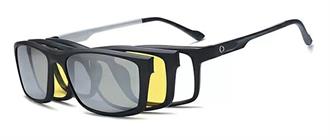 OCCHIALI DA VISTA CON CLIP UOMO PLASTICA