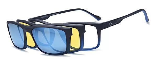 OCCHIALI DA VISTA CON CLIP UOMO PLASTICA